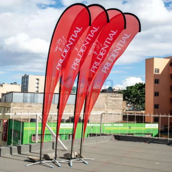 teardrop banner printing in Kenya