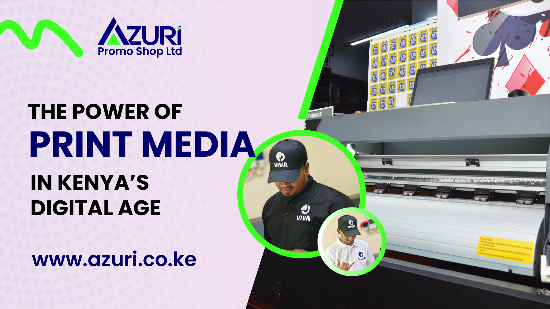 Why print Still Matters in Kenya in Kenya's digital age Large Format Printing vs Digital Marketing